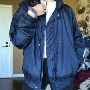 ⚡️SOLD Vintage Navy Windbreaker